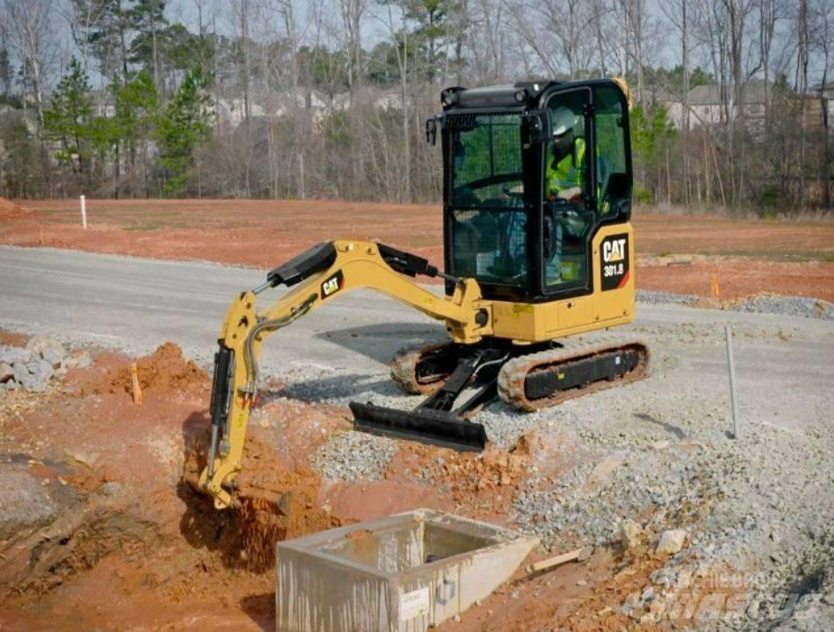 CAT 301.8 UTHYRES Minigrävare < 7t