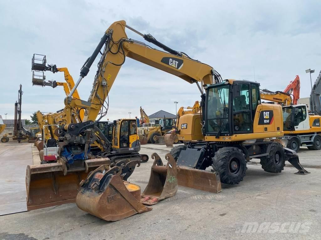 CAT M314F NVT Hjulgrävare