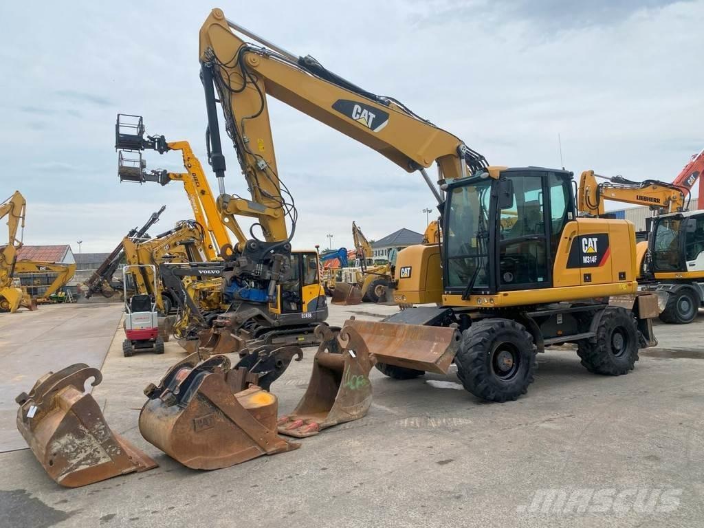 CAT M314F NVT Hjulgrävare