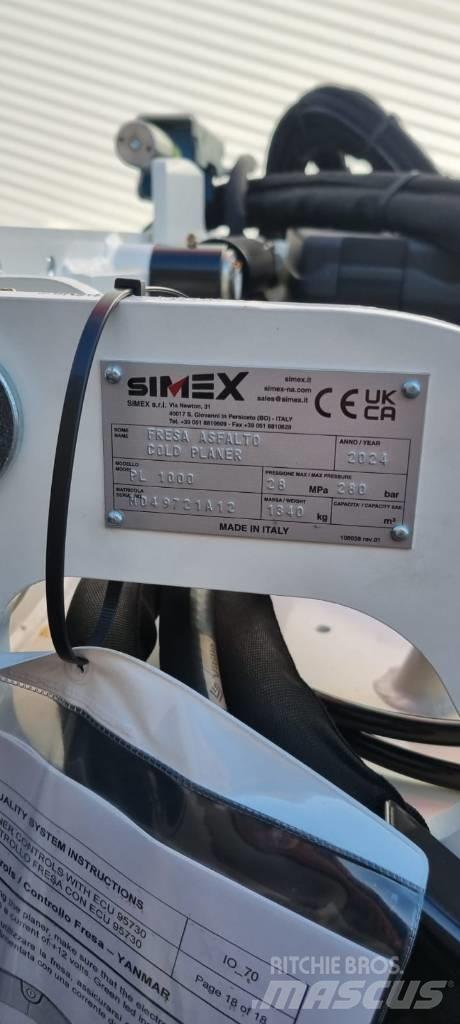 Simex PL1000 Asfalts maskins tillbehör