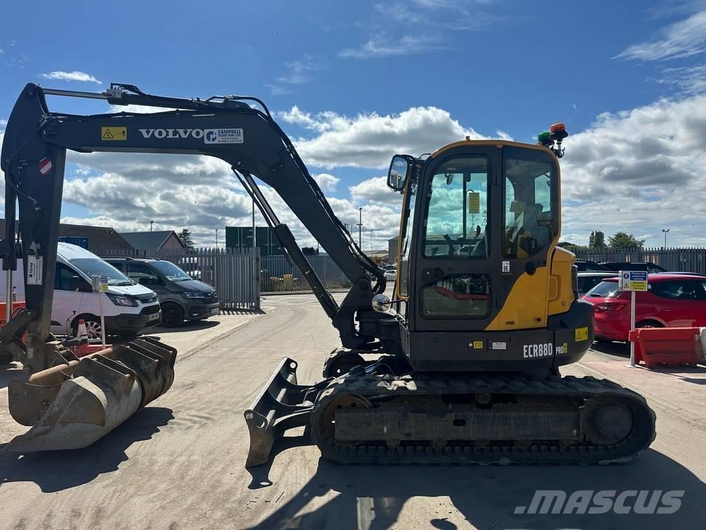 Volvo ECR 88 D Midigrävmaskiner 7t - 12t