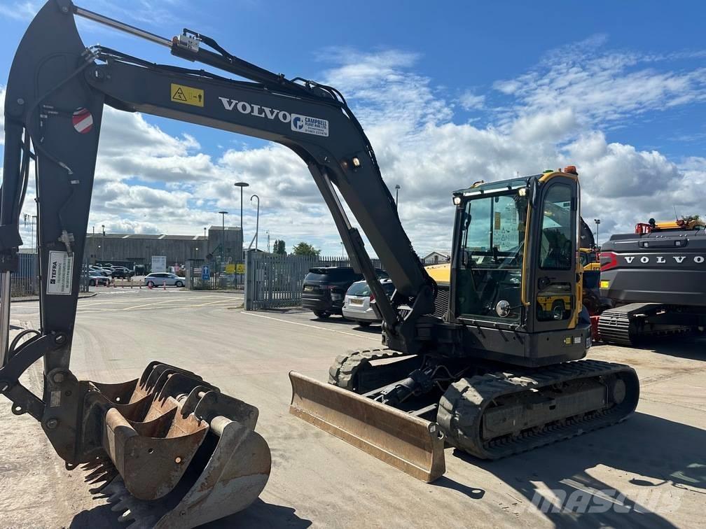 Volvo ECR 88 D Midigrävmaskiner 7t - 12t