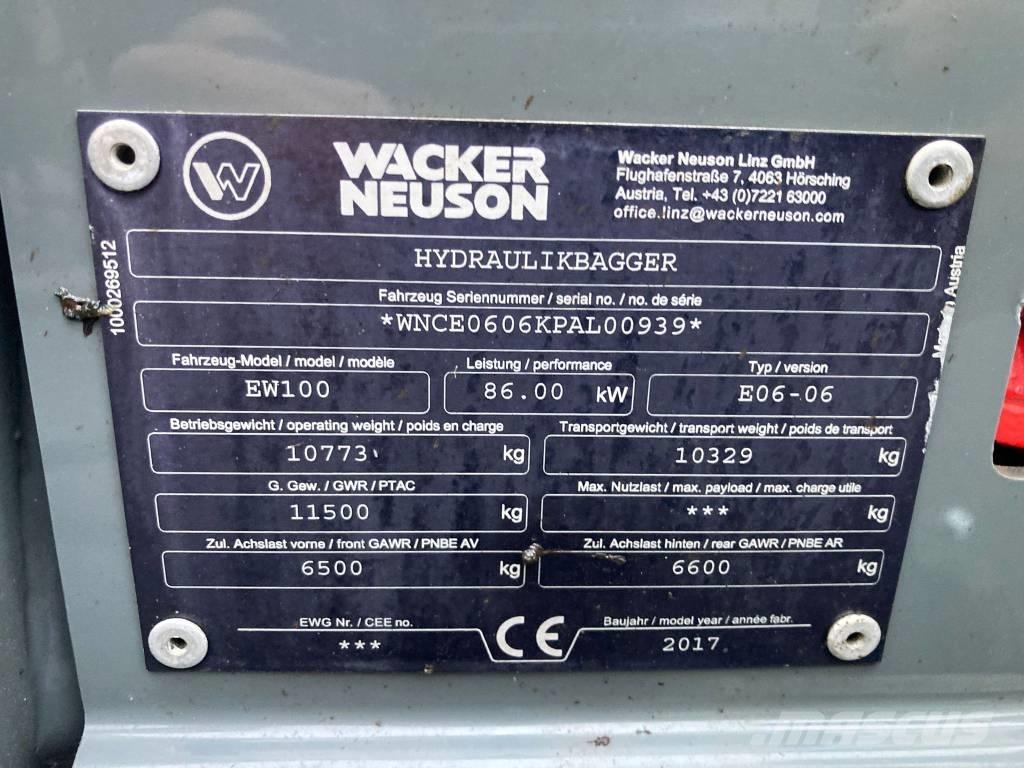 Wacker Neuson EW 100 Hjulgrävare