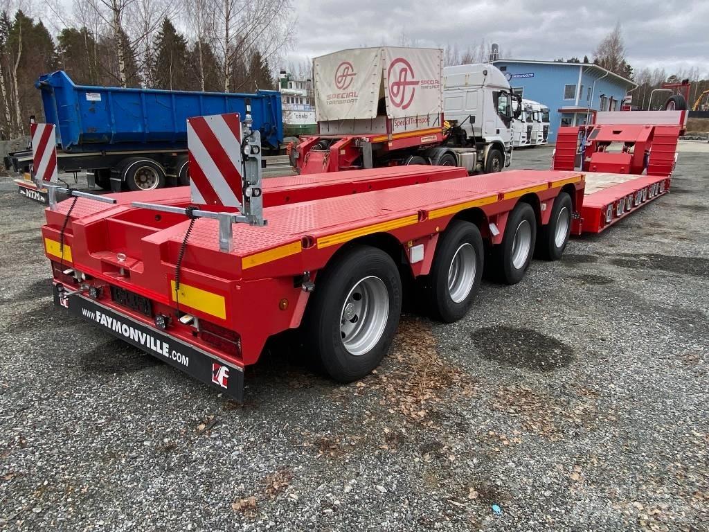 Faymonville Megamax Låg lastande semi trailer