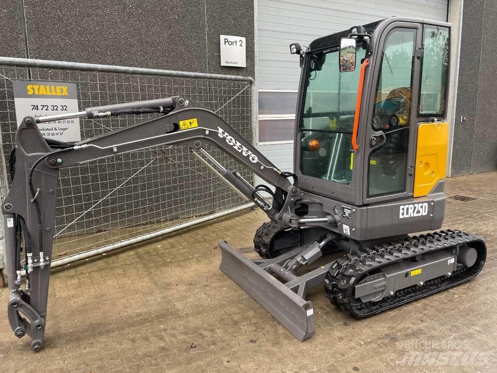 Volvo ECR25D Minigrävare < 7t