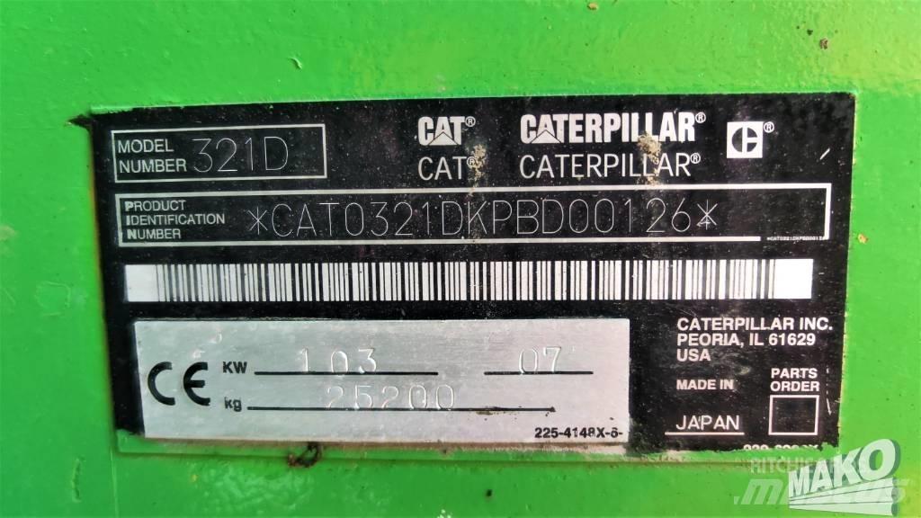 CAT 321 D Bandgrävare