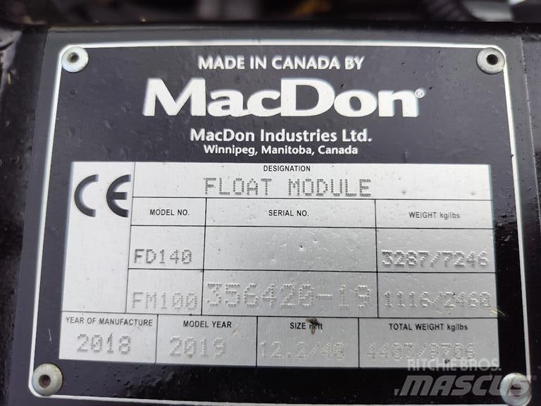 MacDon FD 140 Trösktillbehör