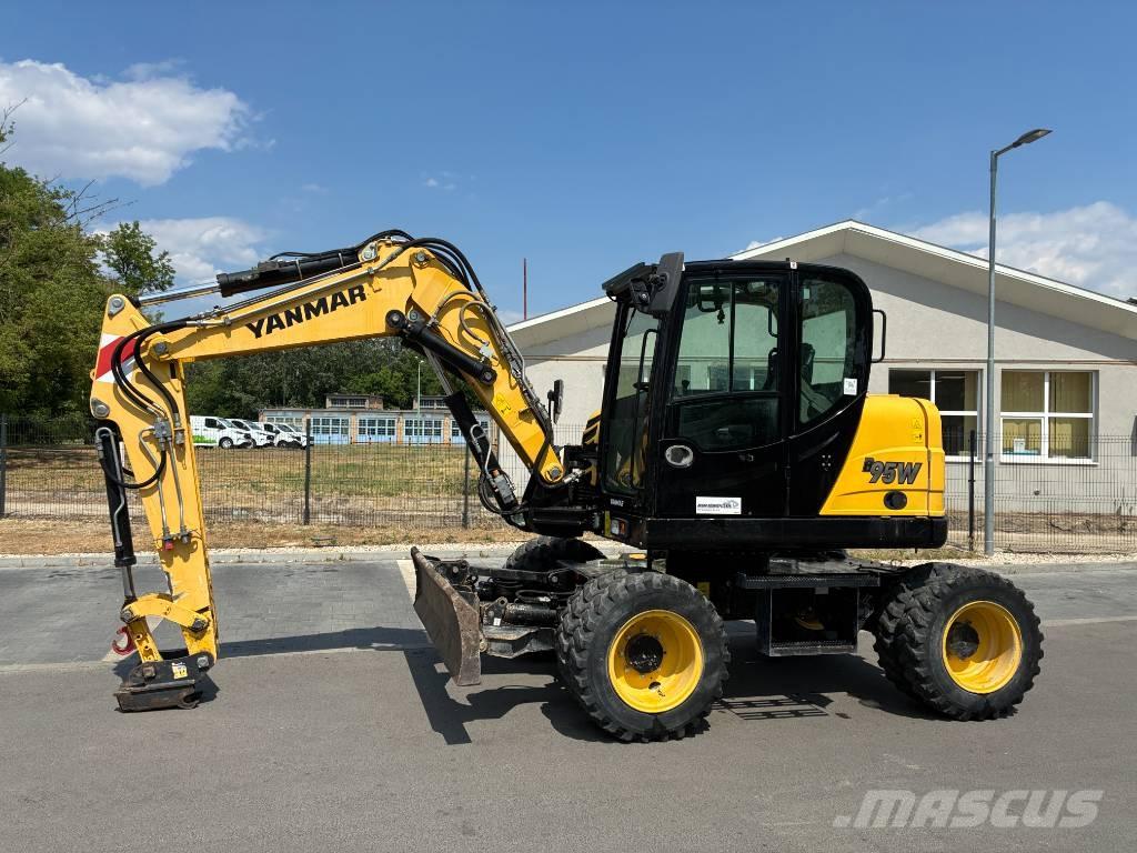 Yanmar B 95 W Midigrävmaskiner 7t - 12t