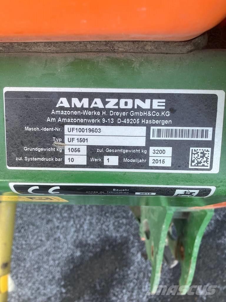Amazone UF 1501 Monterade sprutor