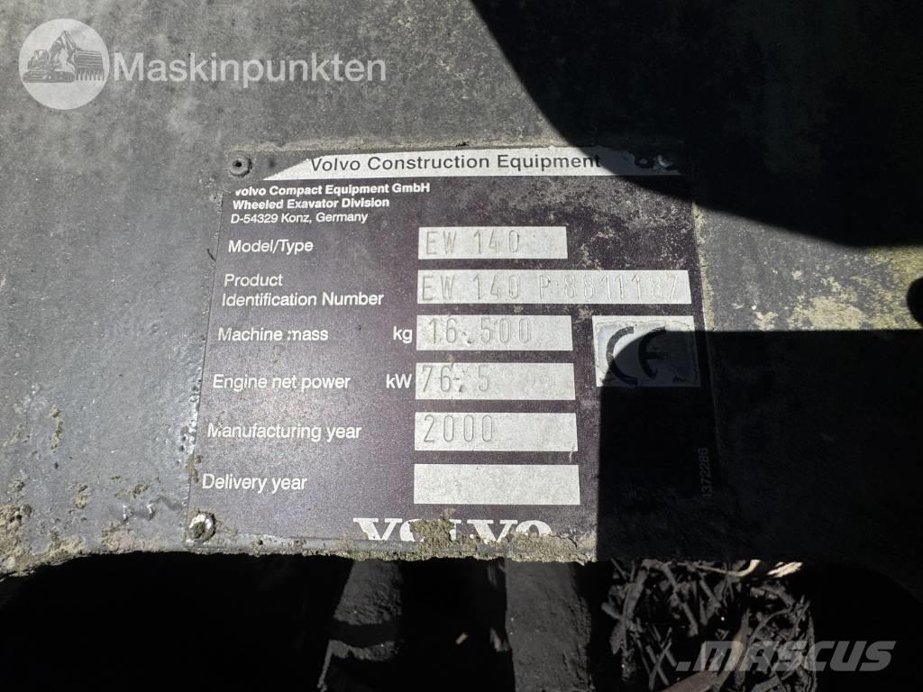 Volvo EW 140 B Hjulgrävare
