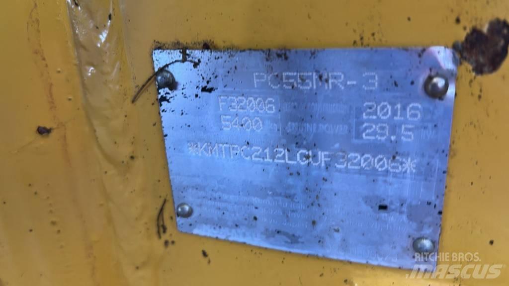 Komatsu PC 55 MR-3 Minigrävare < 7t
