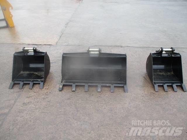  New 30mm Buckets Minigrävare < 7t