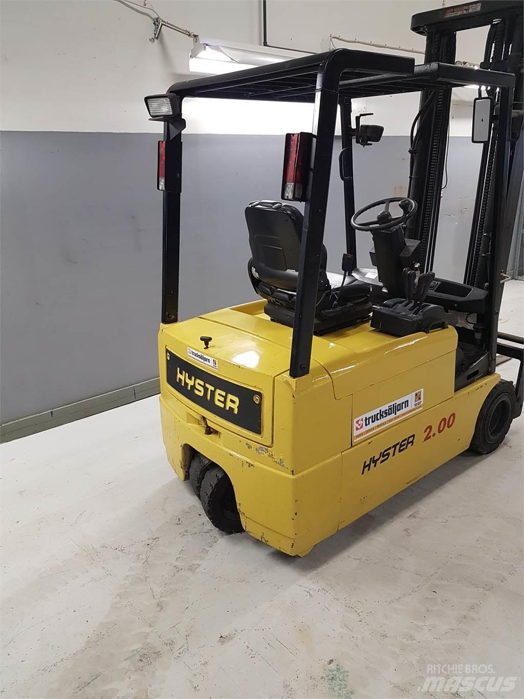 Hyster J2.00XMT Elmotviktstruckar