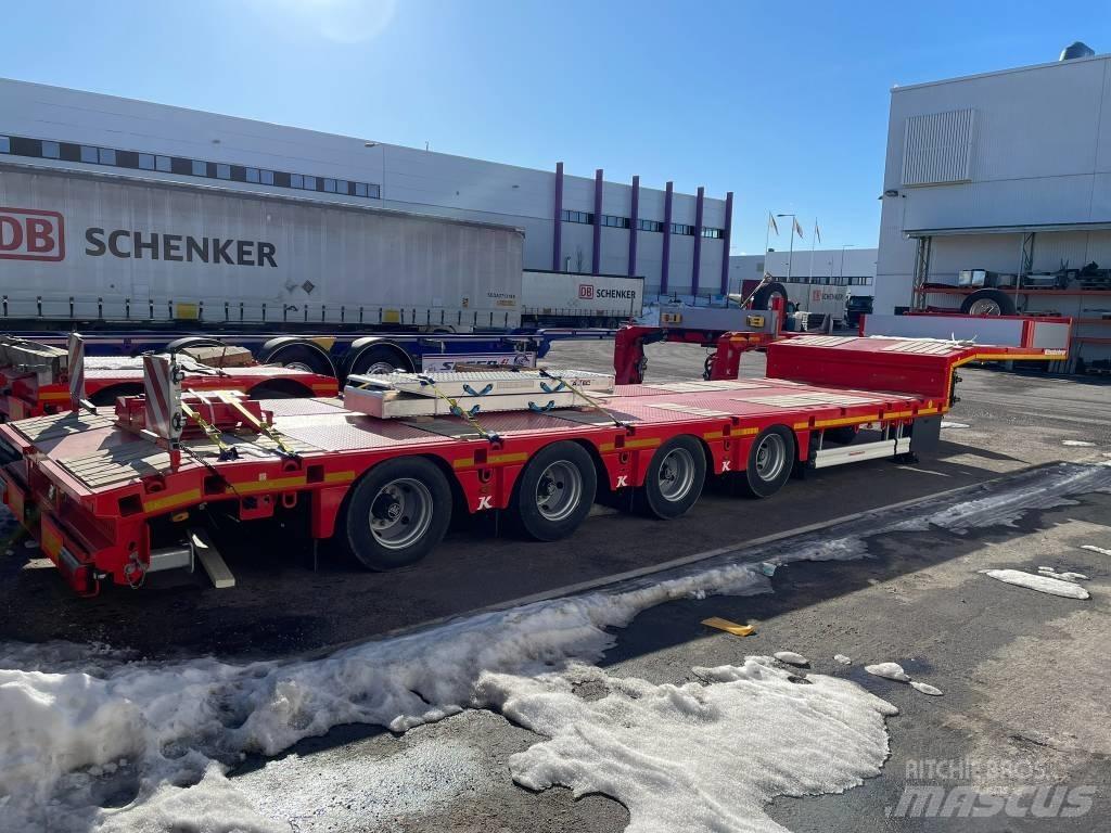 Kässbohrer SLA 4 Låg lastande semi trailer