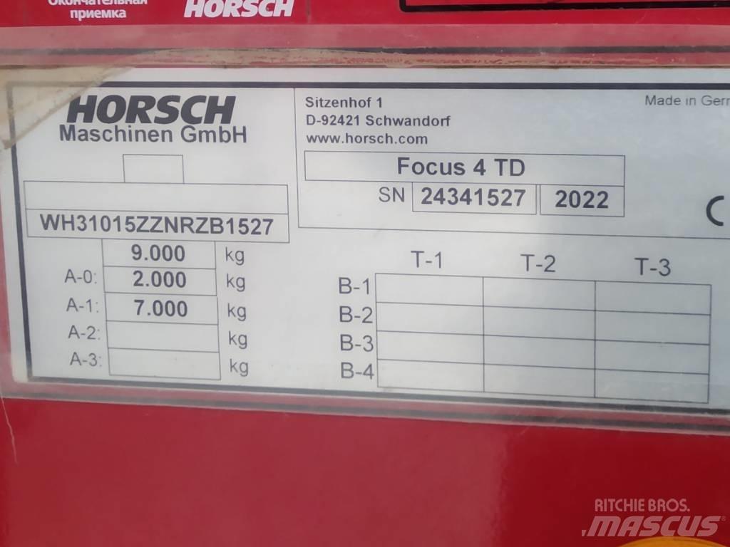 Horsch Focus 4 TD Såmaskiner