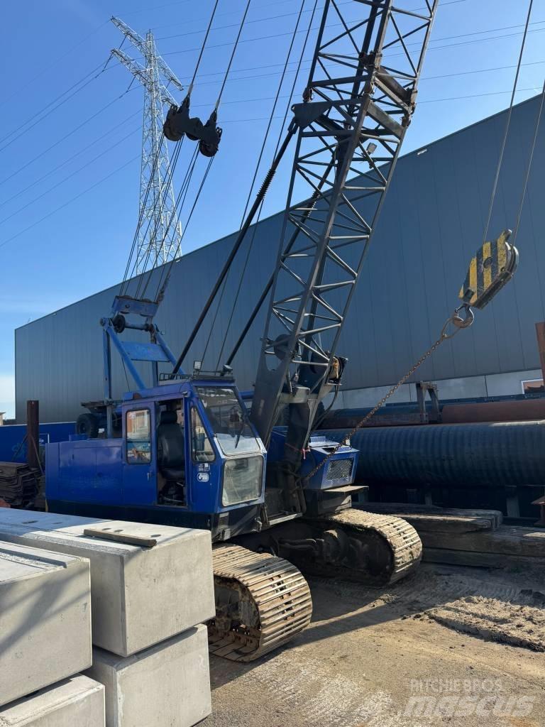 Hitachi KH 100 Bangående Kranar