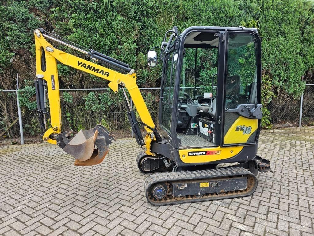 Yanmar SV 18 Minigrävare < 7t