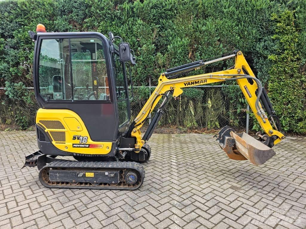 Yanmar SV 18 Minigrävare < 7t
