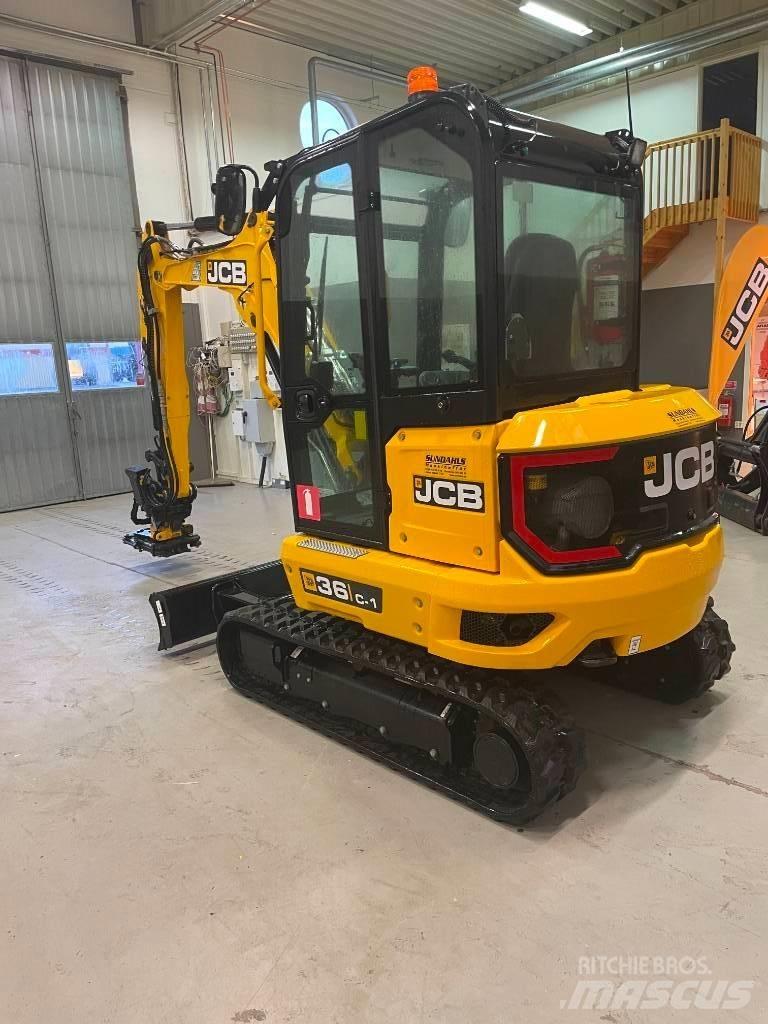 JCB 36 C-1 Minigrävare < 7t