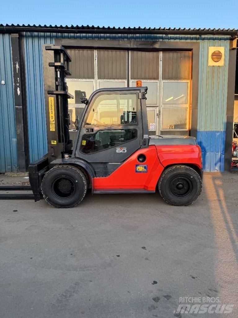 Toyota truck 8FD60N Dieselmotviktstruckar