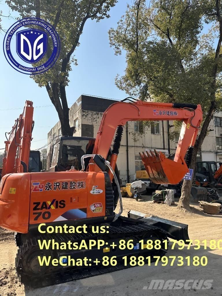 Hitachi ZX 70 Minigrävare < 7t