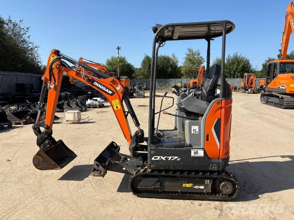 Doosan DX 17 Minigrävare < 7t