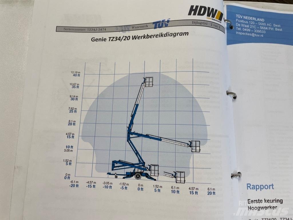 Genie TZ 34/20 Skylift