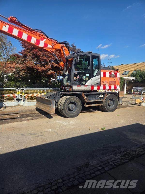 Hitachi Zaxis 140 W Wheeled excavators