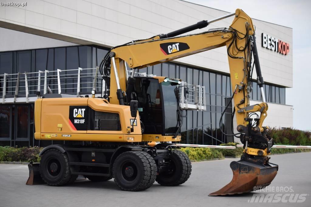CAT M 318 F Hjulgrävare