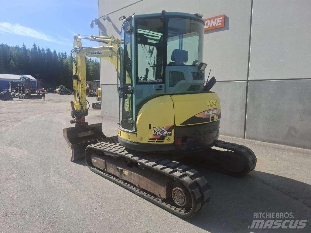 Yanmar Vio 50 U Minigrävare < 7t