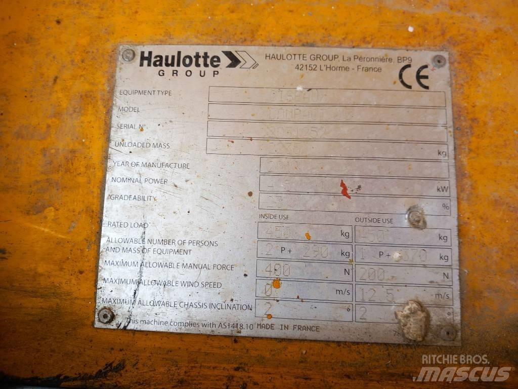 Haulotte Compact 10 Saxliftar