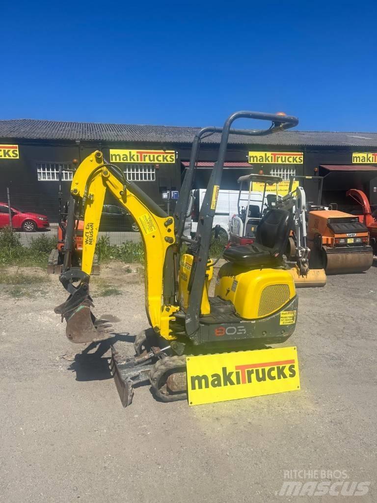 Wacker Neuson 803 RD Minigrävare < 7t