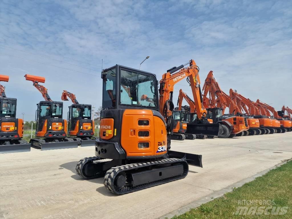Hitachi ZX 33 U-6 Minigrävare < 7t