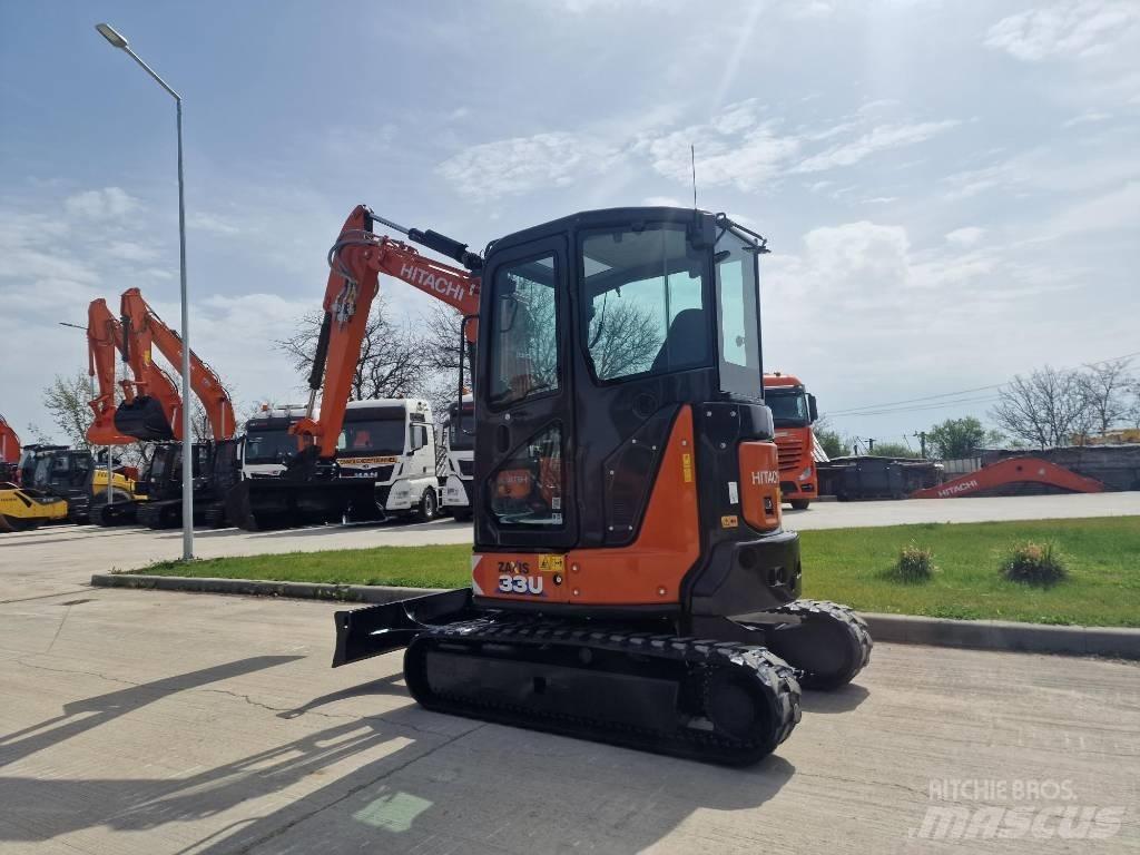Hitachi ZX 33 U-6 Minigrävare < 7t
