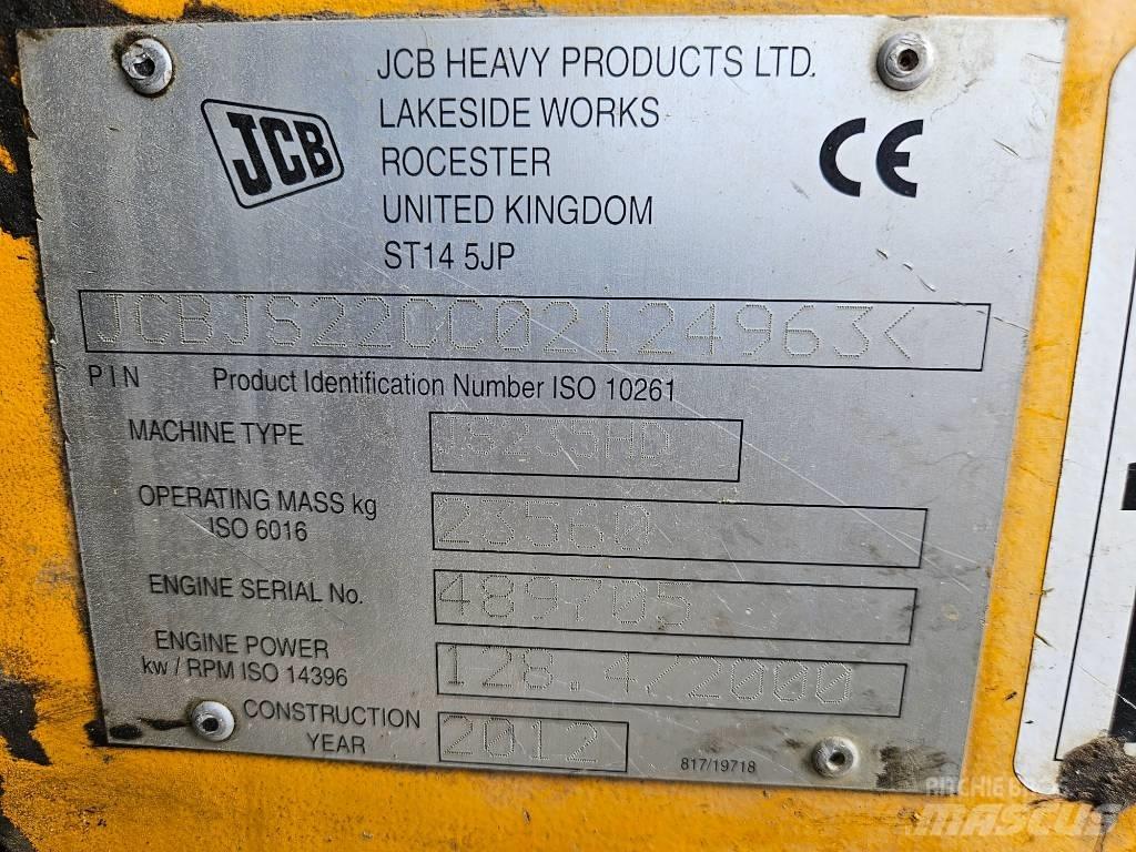 JCB 235 HD Bandgrävare