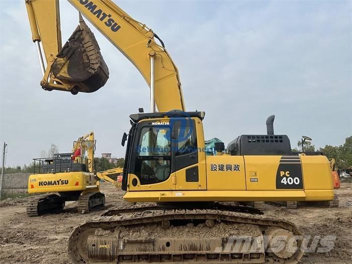 Komatsu 400-8 Bandgrävare