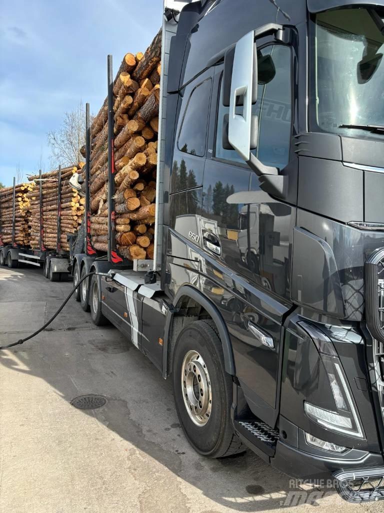 Volvo FH16 650 Timmerbilar