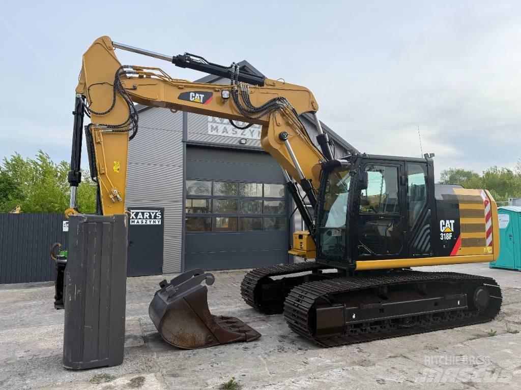 CAT 318 Bandgrävare