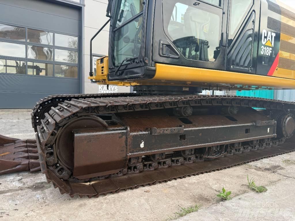 CAT 318 Bandgrävare