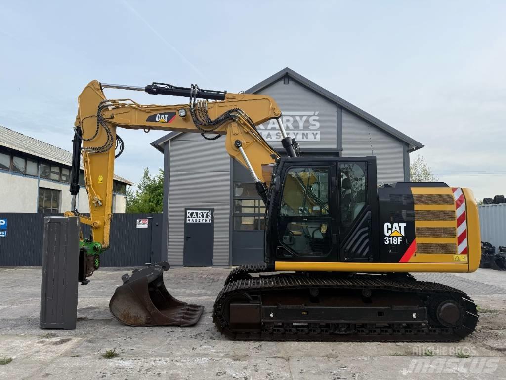 CAT 318 Bandgrävare