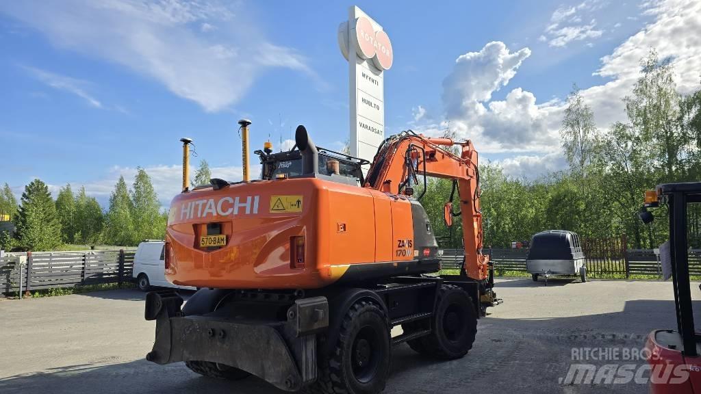 Hitachi ZX 170 W-5 Hjulgrävare