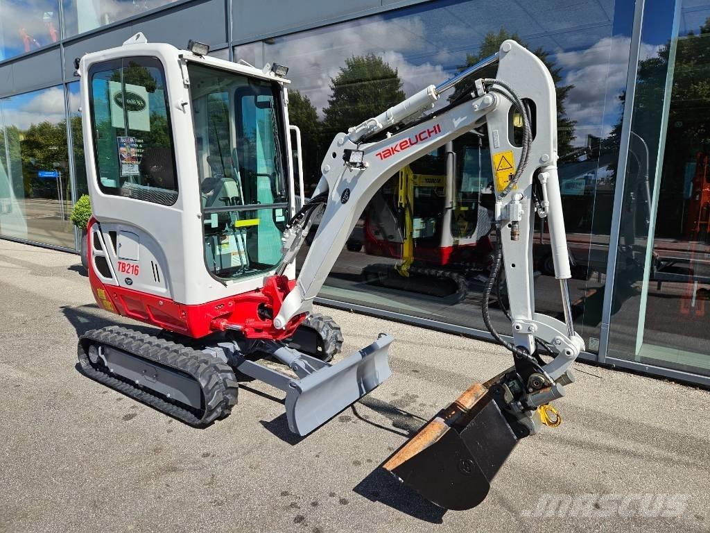 Takeuchi TB 216 Minigrävare < 7t