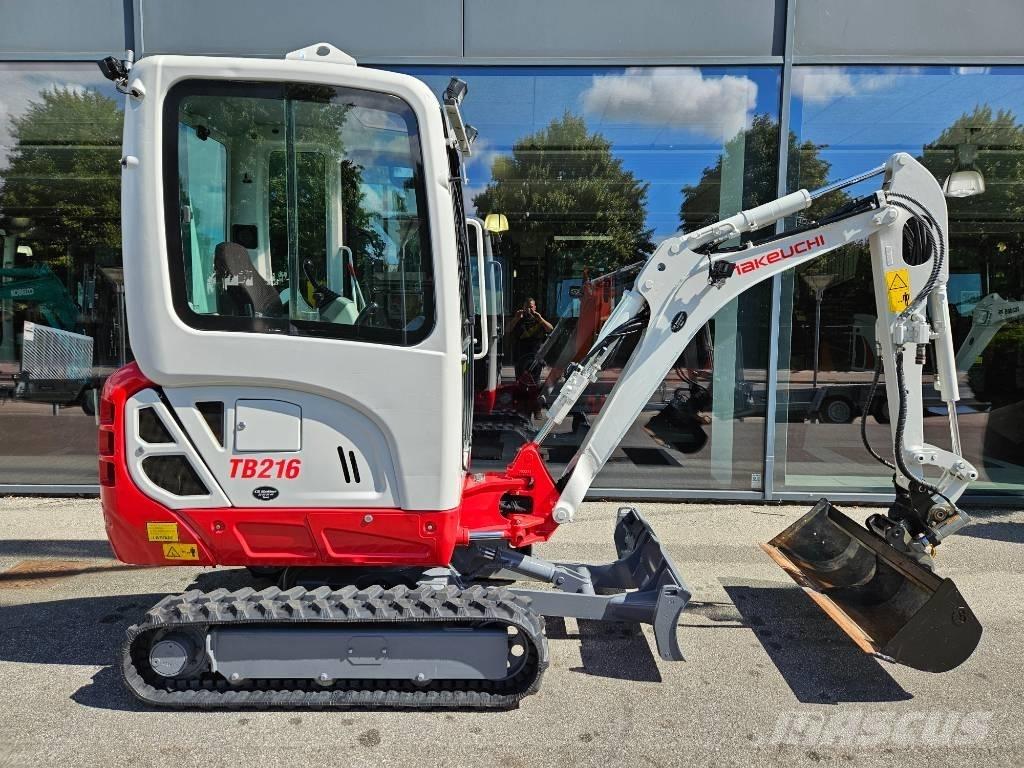 Takeuchi TB 216 Minigrävare < 7t