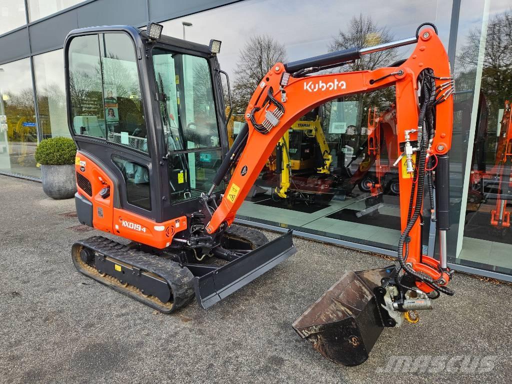 Kubota KX 019-4 Minigrävare < 7t