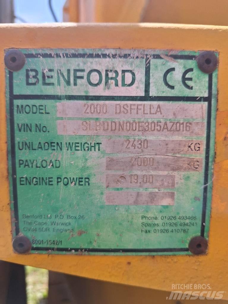 Benford 2000 DR Midjestyrd dumper