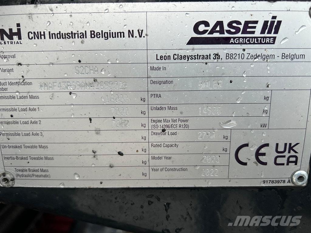 Case IH LB 436 HD Fyrkantspressar