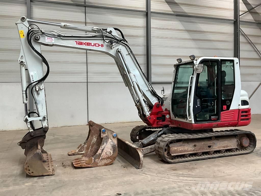Takeuchi TB 290 Midigrävmaskiner 7t - 12t