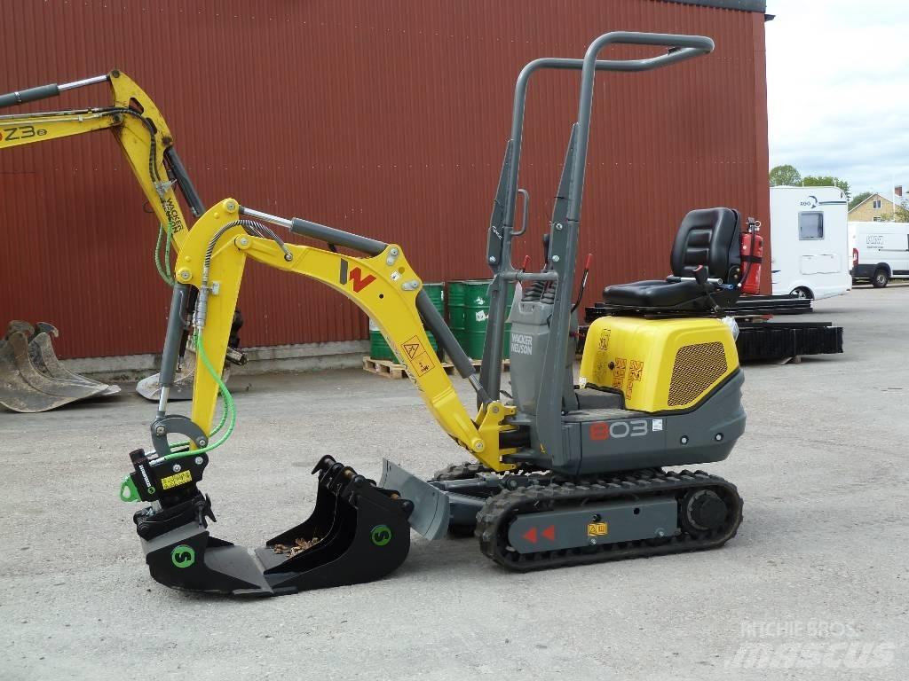 Wacker Neuson 803 Minigrävare < 7t