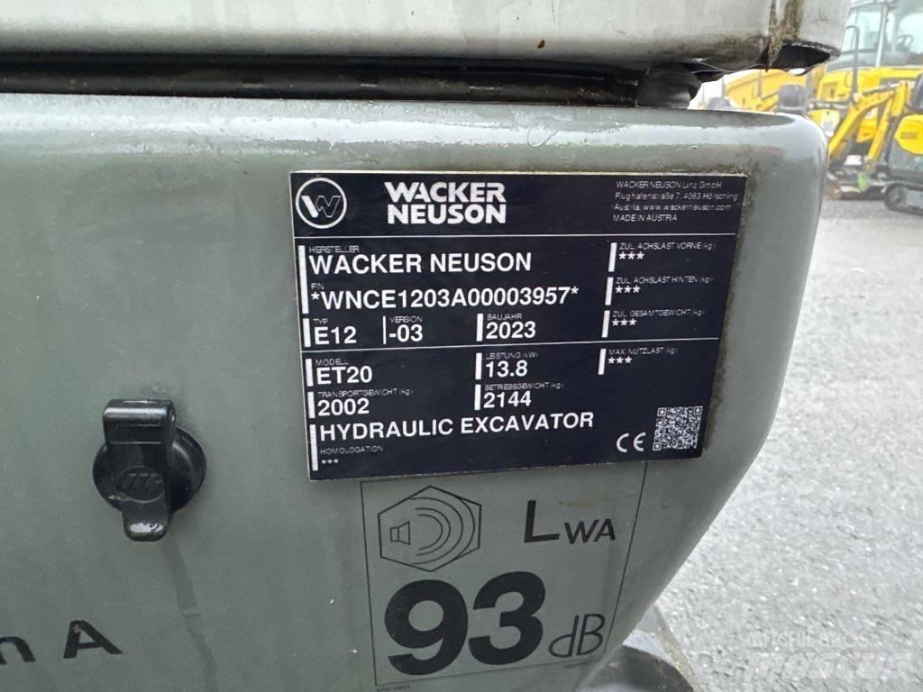 Wacker Neuson ET20 Bandgrävare