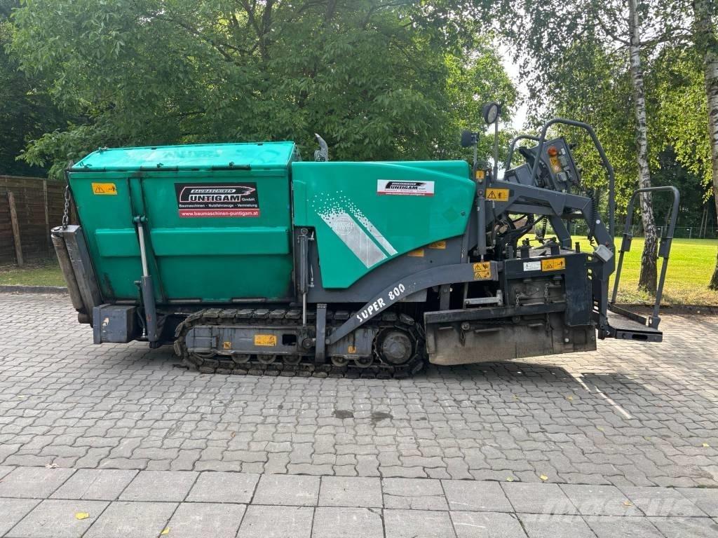 Vögele Super 800 Asfaltsläggningsmaskiner